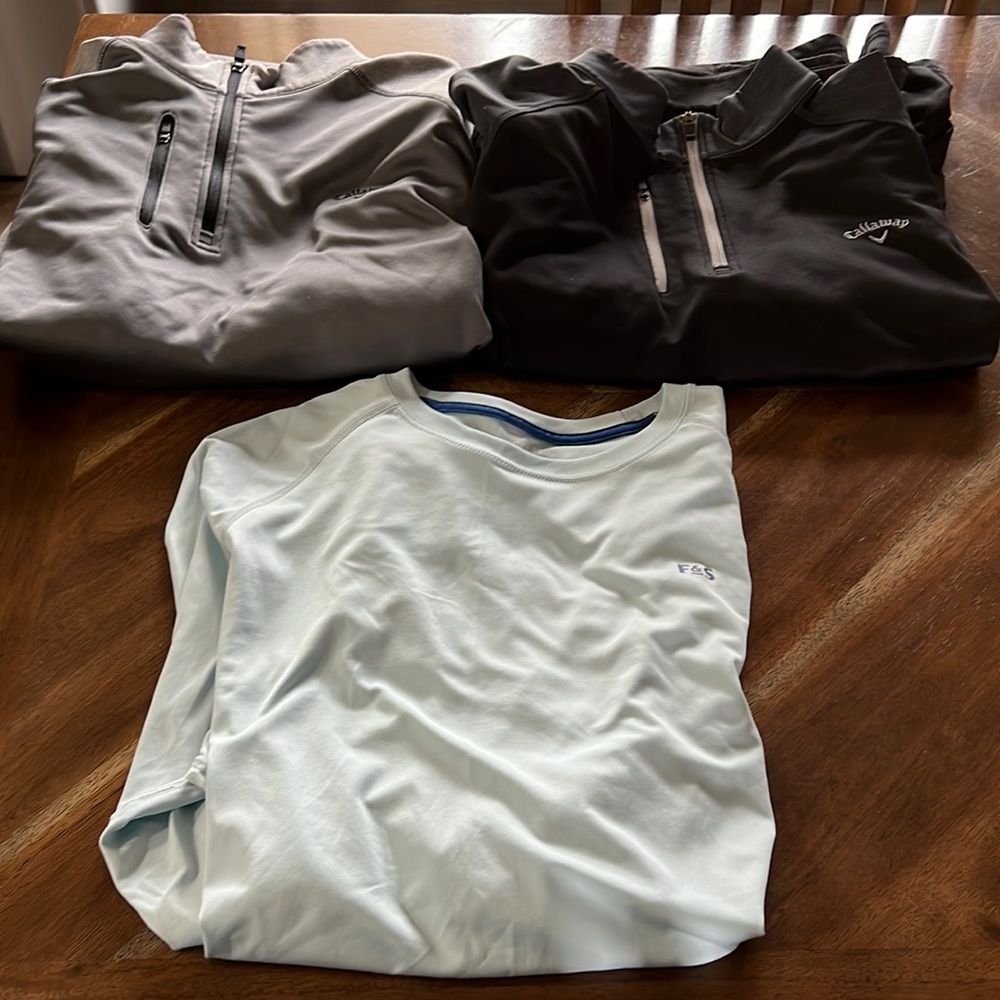 Mens size 2XL long sleeve shirt lot